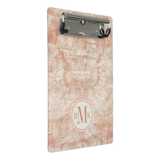 Initialen hinzufügen | Garnetschrott Mini Klemmbrett (Schrägansicht)