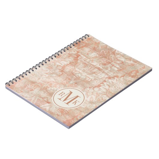 Initialen hinzufügen | Garnetschrott Notizblock (Linke Seite)