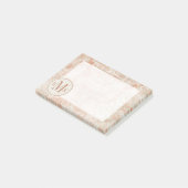 Initialen hinzufügen | Garnetschrott Post-it Klebezettel (angewinkelt)