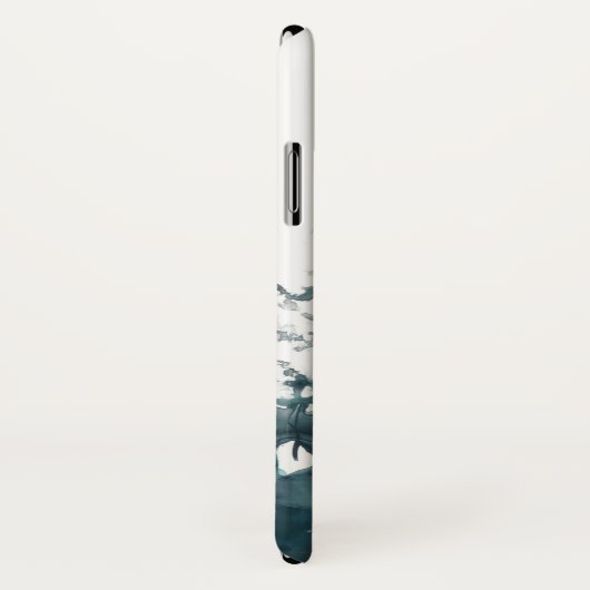 Initialen hinzufügen | Indigo Tempest Case-Mate iPhone Hülle (Hinten/Rechts)