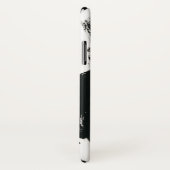 Initialen hinzufügen | Onyx Gesture Case-Mate iPhone Hülle (Hinten/Rechts)