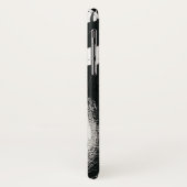 Initialen hinzufügen | Onyx Gesture Case-Mate iPhone Hülle (Hinten/Links)