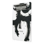 Initialen hinzufügen | Onyx Gesture Mini Klemmbrett (Gewinkelt2)