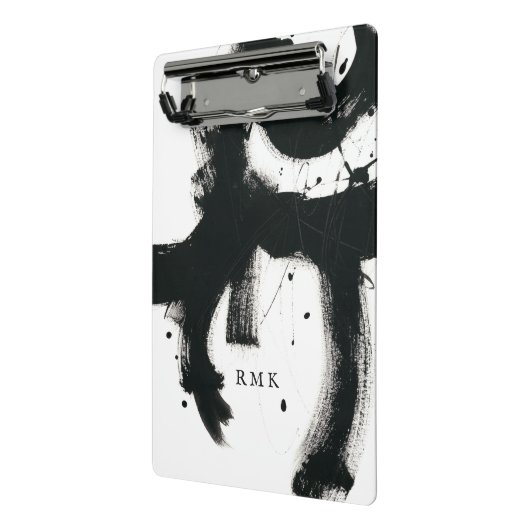 Initialen hinzufügen | Onyx Gesture Mini Klemmbrett (Gewinkelt2)