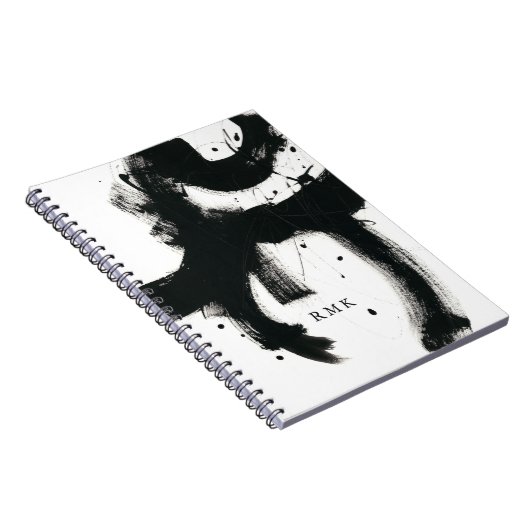 Initialen hinzufügen | Onyx Gesture Notizblock (Rechte Seite)