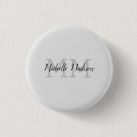Initialen mit Monogramm moderner Handschriftenname
