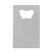 Initialen mit Monogramm moderner Handschriftenname Geldbeutel Flaschenöffner (Rückseite)