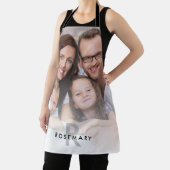 Initialer Name des Monogramms für das Foto Family Schürze (InSitu)