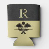 Initialer Name des Pickleball-Typ Dosenkühler (Rückseite)