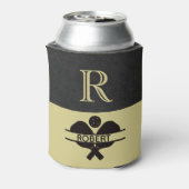 Initialer Name des Pickleball-Typ Dosenkühler (Kanne Rückseite)