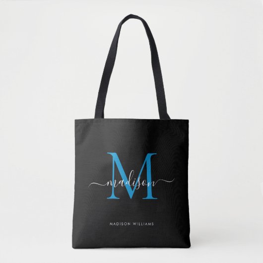 Initialer Name für das Blue Monogram Tasche (Vorderseite)