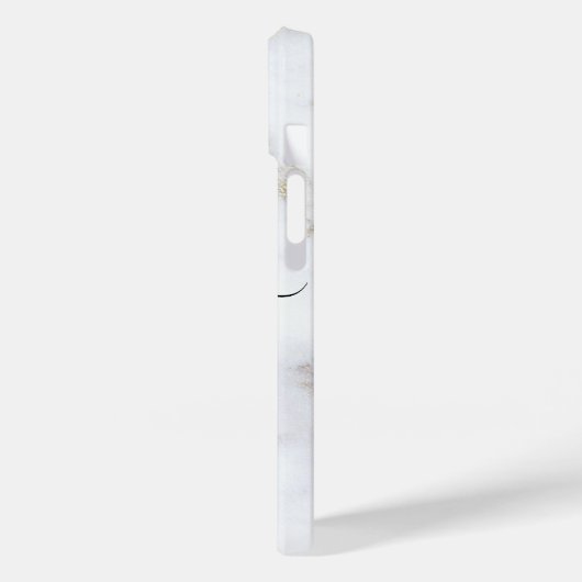 Initialer Personalisierter Name für Monogramm-Skri Case-Mate iPhone Hülle (Rückseite / Links)