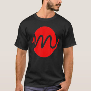 Initialer Zauber des Creative Letter M Alphabet M T-Shirt