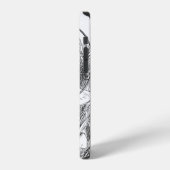 INITIALES IPHONE 12 CASE Shisha rauchender Caterpi Hülle (Linke Seite)
