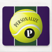 Initiales Monogramm für den benutzerdefinierten Te Mousepad (Vorne)