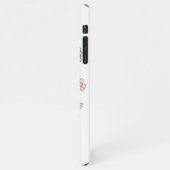 Initialfall Wert Monogramm D iPhone Hülle (Linke Seite)