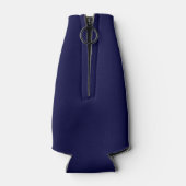 Initialmonogramm für den Navy Blue Whites griechis Flaschenkühler (Rückseite)
