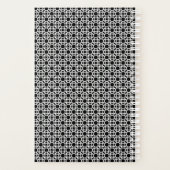 Initialmonogramm Schwarz/Weiß Planer (Rückseite)