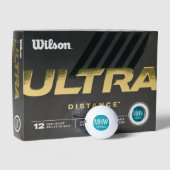 Initialname Aquamarin Golfball (Verpackungen)