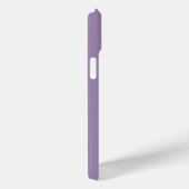 Initialname Ausgereifter Solid Violet Case-Mate iPhone Hülle (Rückseite / Rechts)