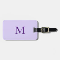 Initialname Geschenk für das Lila Monogramm von La