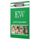 Initialnamen 8 Fotos kelgrün hinzufügen Klemmbrett (Links)