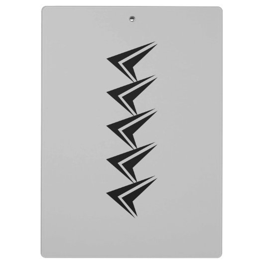 Initialnamen grau und gelb hinzufügen klemmbrett (Rückseite)