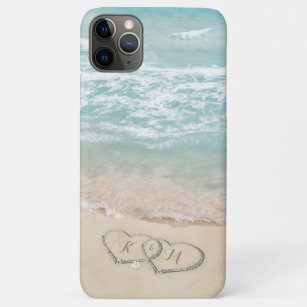 Initials für Beach Paare Case-Mate iPhone Hülle