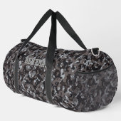 Initials hinzufügen Camouflage Browns Grays Duffle Bag (Rechte Ecke)
