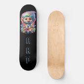 *~* Initials Neon Hair Rainbow Troll AP89 Skateboard (Vorderseite)