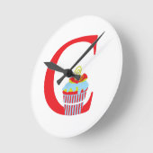 Initialuhr C Runde Wanduhr (Winkel)