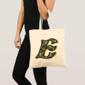 Initialzündung von Daisy Monogram E Tragetasche (Vorderseite (Produkt))