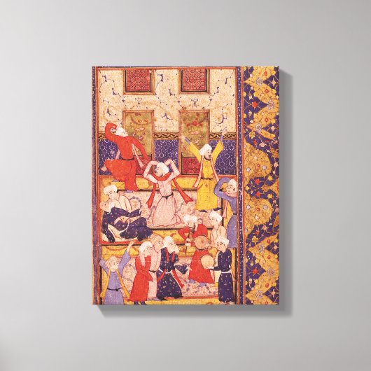 Initiatstanz aus einem Gedichtbuch Leinwanddruck (Vorderseite)