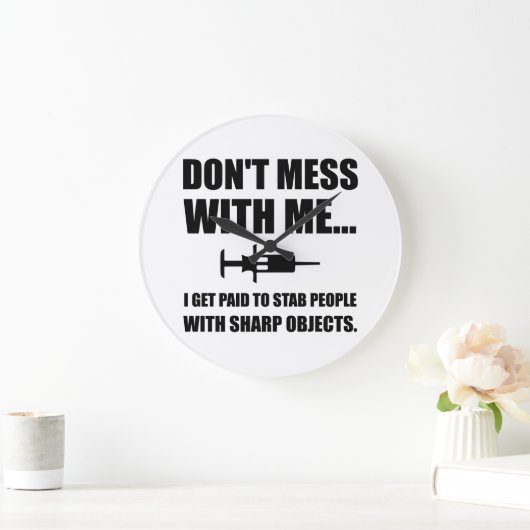 Injektionssuspension Große Wanduhr (Zuhause)