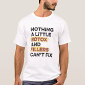 Injektor für Botox und Fillen mit ästhetischer Nur T-Shirt (Vorderseite)