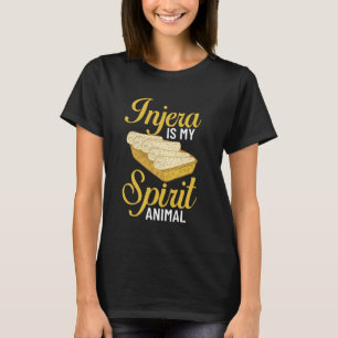 Injera Brot Äthiopisches Flatbrei Rezept T-Shirt