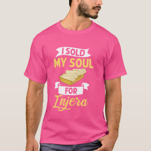 Injera Brot Äthiopisches Flatbrei Rezept T-Shirt