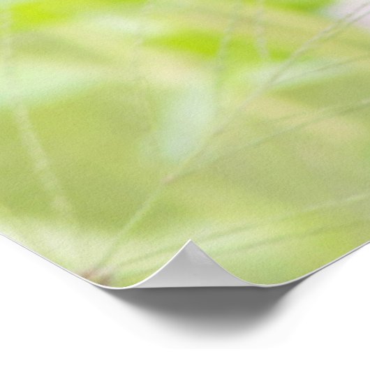 Injured child in the grass. poster (Ecke)