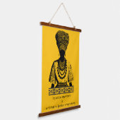 Injustice Anywhere Justice Everywhere Wood Wall  Wandteppich Mit Holzrahmen (Gewinkelt)