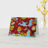 Ink157 Karte (Gelbe Blume)