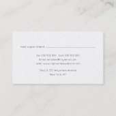 Ink Art Modern Vibranly Hot Pink Schwarz Termin (Rückseite)