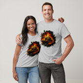 Ink Blast Tank – Military Explosion Art T-Shirt (Unisex)