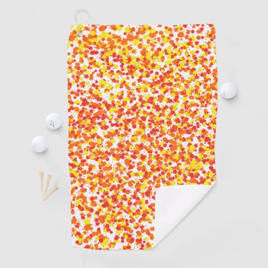 Ink Blotground by Shirley Taylor Golfhandtuch (Insitu)