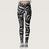 Ink Doodle-Leggings Leggings (Vorderseite)