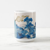 Ink Graphics Asian Garden Landscape Kaffeetasse (Mittel)