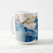 Ink Graphics Asian Garden Landscape Kaffeetasse (Vorderseite Links)