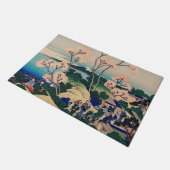 Ink Graphics Asian Gardens Landscape Fußmatte (Schrägansicht)