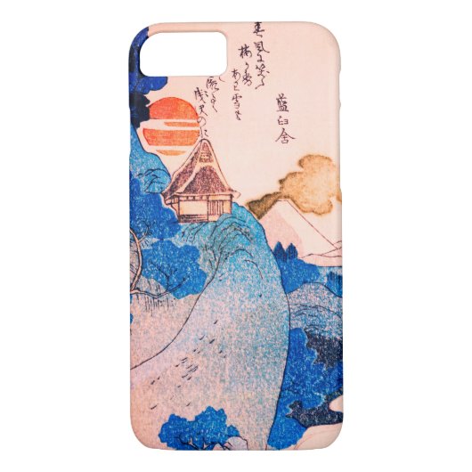 Ink Graphics Asian Landscape Case-Mate iPhone Hülle (Rückseite)