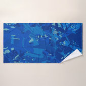 Ink hand made painting. Abstract wall art. Creativ Badehandtuch (Badehandtuch)