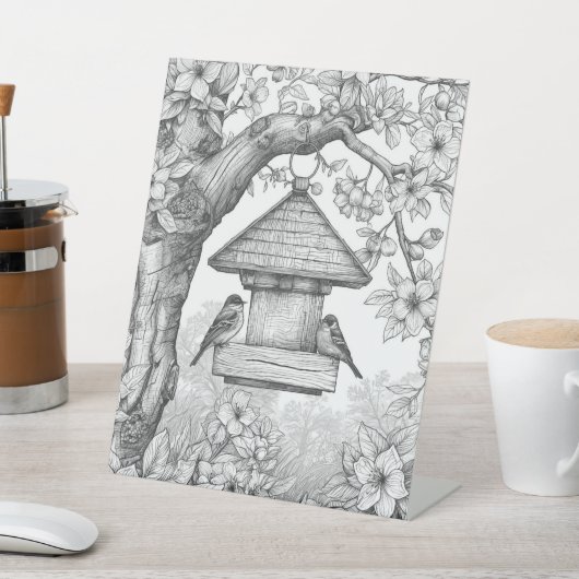 Ink & Petals Creative Diary Sockelschild (In SItu)